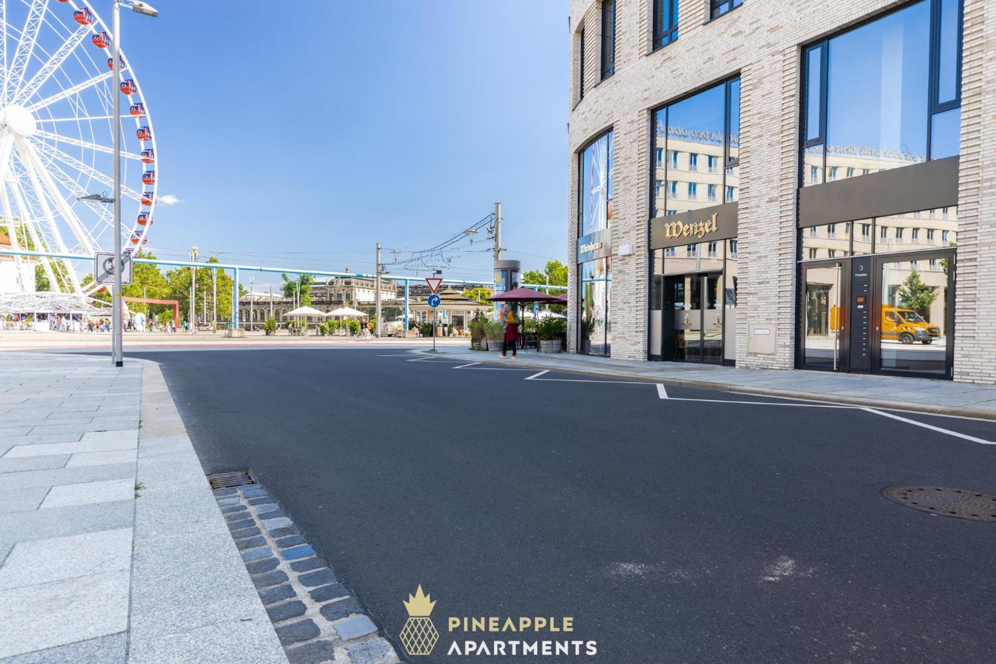 Pineapple Apartments Penthouse Am Zwinger - 162 Qm - 1X Free Parking Дрезден Екстериор снимка